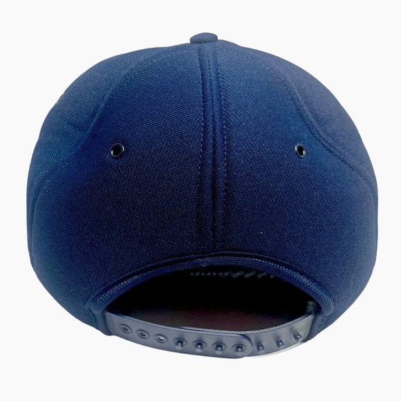 Vtg TWA Groundcrew Hat Cap Blue Snapback All Foam Ear Flaps Patch Made In USA - Picture 5 of 6